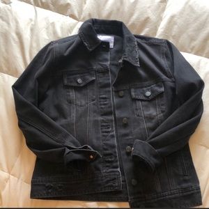 Old Navy black denim jacket